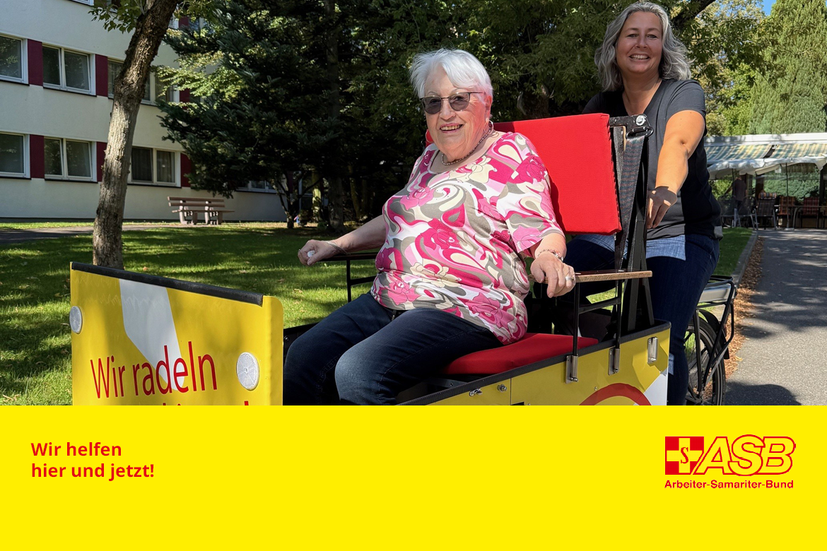 Gemeinsame Rikschafahrten voller Lebensfreude