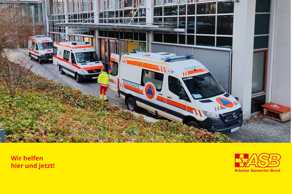 Zwischen den Jahren im Einsatz: ASB Chemnitz unterstützt Rettungsdienst bei winterlicher Glätte ❄️🚑