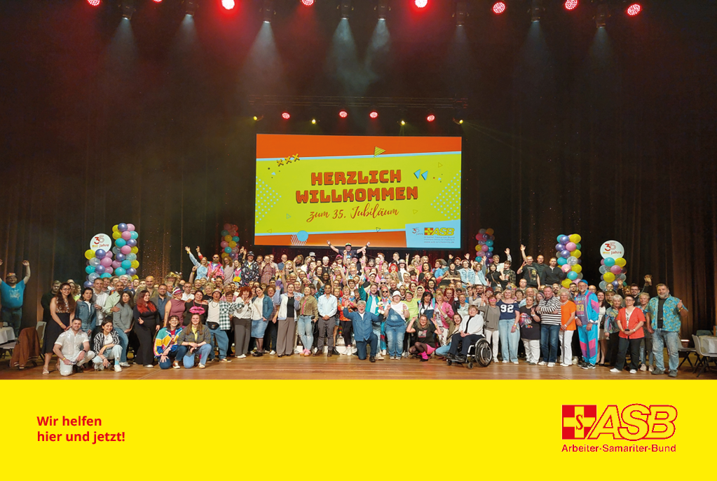 Ein Jahr, das in Erinnerung bleibt: 35 Jahre ASB Chemnitz und Engagement für die Region!